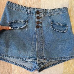 BDG denim skort/shorts